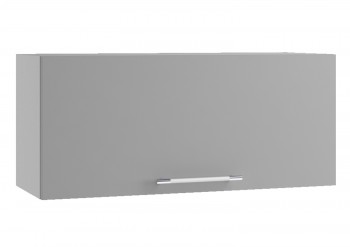Арка ПГ 800 шкаф верхний горизонтальный (Штукатурка белая/корпус Серый) в Алейске - alejsk.mebel54.com | фото