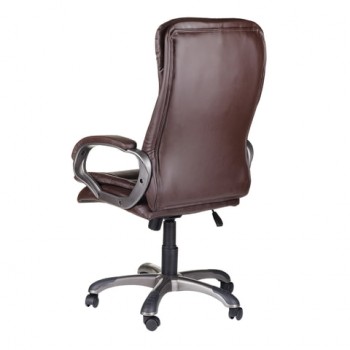 Кресло офисное BRABIX Omega EX-589 (коричневое) в Алейске - alejsk.mebel54.com | фото