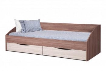 Кровать одинарная "Фея-3" (симметричная) в Алейске - alejsk.mebel54.com | фото
