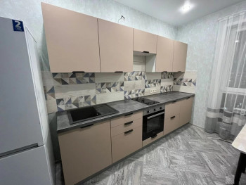 Модульная кухня Норд 2,5 м (Софт какао/Белый) в Алейске - alejsk.mebel54.com | фото