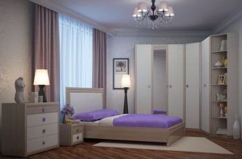 Модульная спальня Глэдис в Алейске - alejsk.mebel54.com | фото