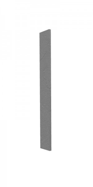 Панель торцевая (для шкафа верхнего торцевого высокого) ВПТ 400 Лофт (Штукатурка серая) в Алейске - alejsk.mebel54.com | фото