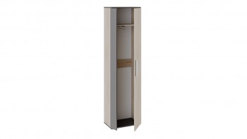 Шкаф для одежды «Нуар» тип 1 Фон серый/Дуб сонома в Алейске - alejsk.mebel54.com | фото