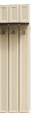 Вешалка для одежды навесная ДЛЯ ПРИХОЖЕЙ ВШ Венге/Дуб выбеленный в Алейске - alejsk.mebel54.com | фото